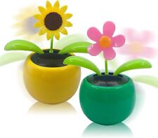 Chingde Wackelfigur Blume Solar Tanzende Blume Solarblume Wackelfigur kunststoff