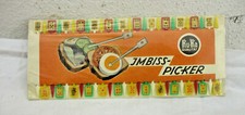 Vintage Imbiss Picker Spieße