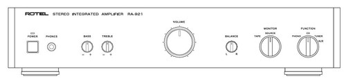 Rotel 921 integrated - ra,