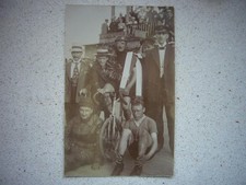 38) Foto Postkarte 1913 HALLE Saale, Radrennen, Radsport, FAHRRAD, Rennfahrer BR