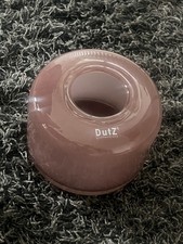 17cm  x 13cm Dutz Gefäß Vase Deko Glas