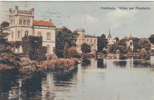 Hamburg villen feenteich - hamburg,, am