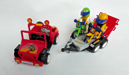 Playmobil jeep geländewagen - playmobil, jeep/