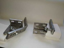 Hebetorbeschlag Edelstahl, steigende Tore, Kugelscharnier, Helbeband