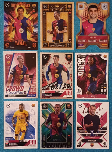 Juni barcelona match - match, attax