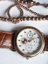 Armbanduhr FOSSIL TG 4001 Multifunction Bronze Farbe  läuft