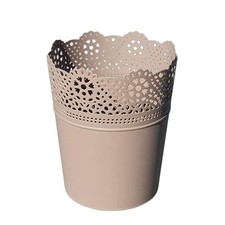 Blumentopf LUZIA Hellgrau 18