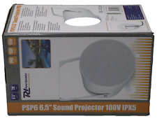 Power Dynamics PSP6 - Moderner Outdoor Lautsprecher Wetterfest, 20 Watt, weiß