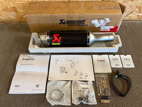 Akrapovic exhaust carbon