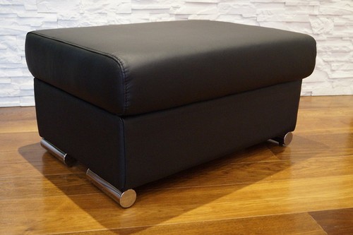 Echtleder hocker aufklappbar - echtleder,
