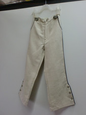 beige Trachten Leinenhose Gr