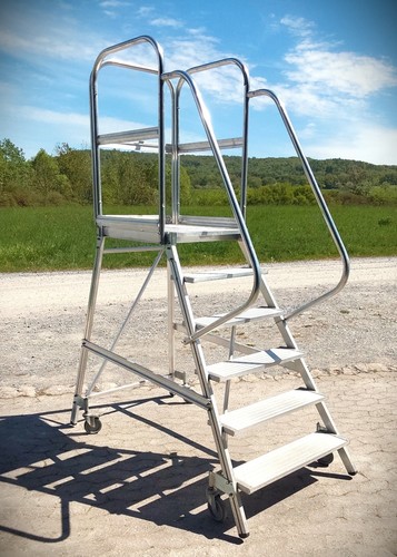 Alu leiter podestleiter - alu,