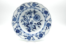 Meissen 1 Suppenteller Zwiebelmuster Schwertermarke Knaufzeit 2. Wahl