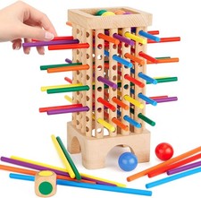Montessori Spiel Holz Familien-Brettspiel, FÜR Visuell-Räumliche Fähigkeiten DE