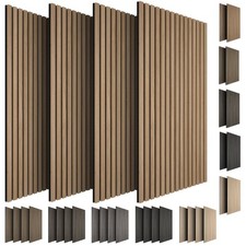 Akustikpaneele Set Holz MDF