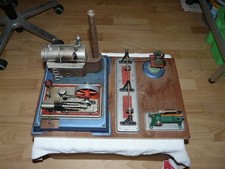 DAMPFMASCHINE  WILESCO D16 / TRANSMISSION M57 / SCHLEIFBLOCK M52 / BÜGELSÄGE M60