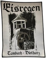 EISREGEN - Tambach-Dietharz / 29,3 x 22,5 cm / Gewebter ( ! ) Backpatch / 169327