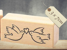 Motivstempel Zwei Tauben mit