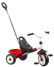 HUDORA 10290  Dreirad One2Run SX 20, schwarz/rot    NEU OVP -