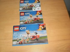 Lego Bauanleitung  60214 City  Feuerwehr Heft 1 bis 3
