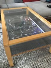 Hülsta Möbel Wohnzimmertisch Tischvitrine Lowboard Highboard TV Kernbuche 