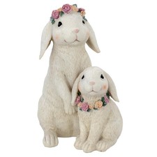 Deko hase kunststein - 20,