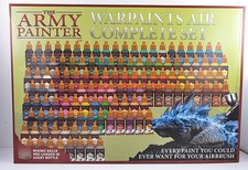 Army Painter Warpaints Air Mega Complete Set's 126 Airbrush Farben Neuw.