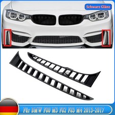 Frontflaps Frontspoiler Stoßstange Aero Flaps Splitter Für BMW M3 F80 F82 F83