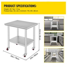 Küchen-Arbeitstisch aus