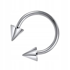 Hufeisen Piercing Ring, 1.2mm