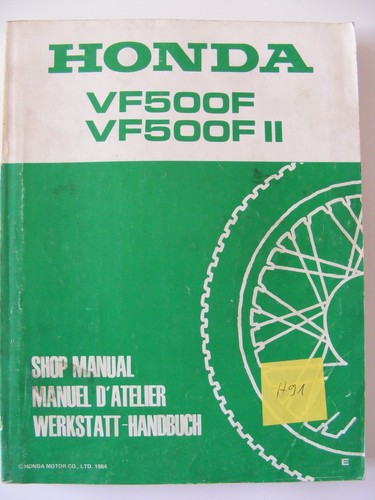 Honda vf500f vf500fii - honda,