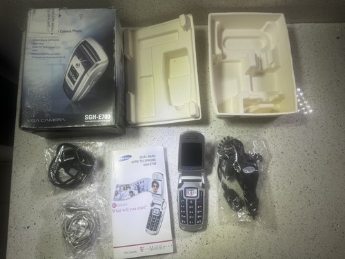 Samsung sgh e700 blau silber - samsung, sgh-e700