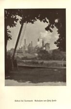 Kokerei bei Dortmund Künstlerische Fotoabb. 1932 von Fritz Henle