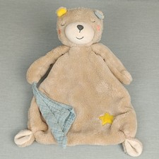 Pusblu Teddy Bär ❤️ Teddybär Kuscheltuch Schmusetuch Schnuffeltuch Stern Tuch