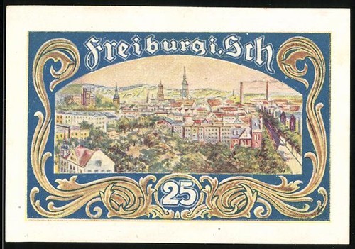 Notgeld freiburg 1921 - notgeld, 1921,
