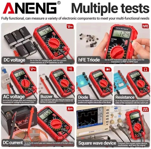 Sz308 digital multimeter - digital,