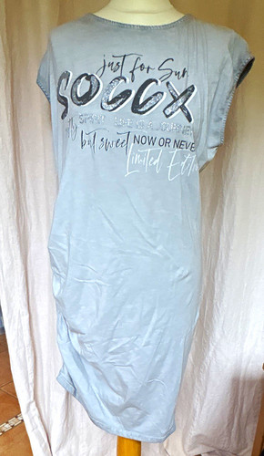 Soccx damen shirtkleid - soccx, gr.