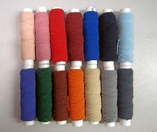 Elastikfaden (€0,23/m) 15m Gummifaden 35 verschiedene Farben