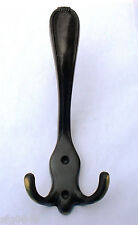 Messing Garderobenhaken Huthaken Kleiderhaken Mantelhaken Haken Antik Brüniert