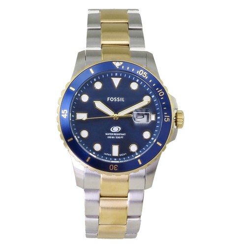 Fossil herren uhr fs6034 blue - fs6034,