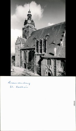 Ansichtskarte brandenburg - brandenburg, an