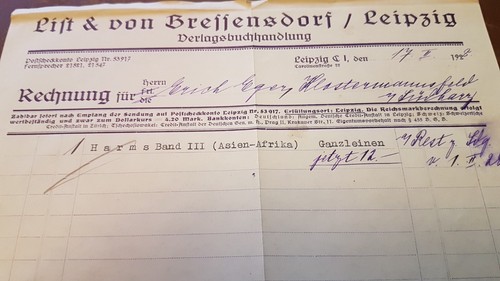 Rechnung list von - list, &