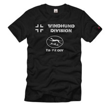 Windhund Panzer Division WH Heer WK 116 PzDiv - T Shirt #2224