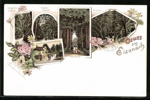 Lithographie eisenach - lithographie,