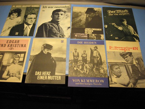 112 stück filmprogramme - filmprogramme, der