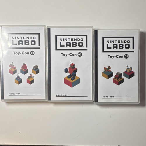 Nintendo labo toy con 03 - toy-con, 01/02/03