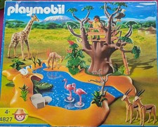 Playmobil 4827 Safari Wasserstelle vollständig mit Karton und Anleitung