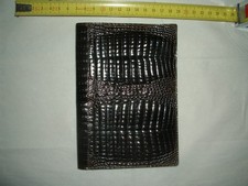 Brieftasche braun echtes - brieftasche,