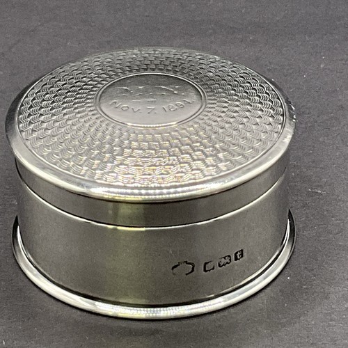 Pillendose dose silber 925 - pillendose,