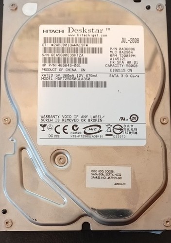 Hitachi deskstar - hitachi,